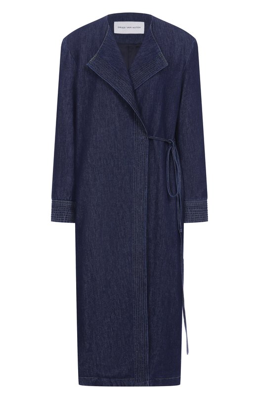 Джинсовое пальто Dries Van Noten 010265-2381-507 Синий 010265-2381-507