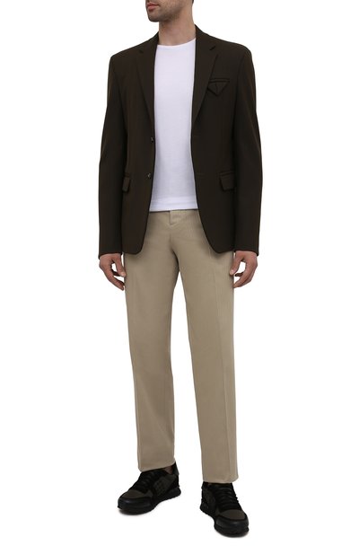 Комбинированные кроссовки rockrunner VALENTINO, арт. WY2S0748/VBU, фото 2