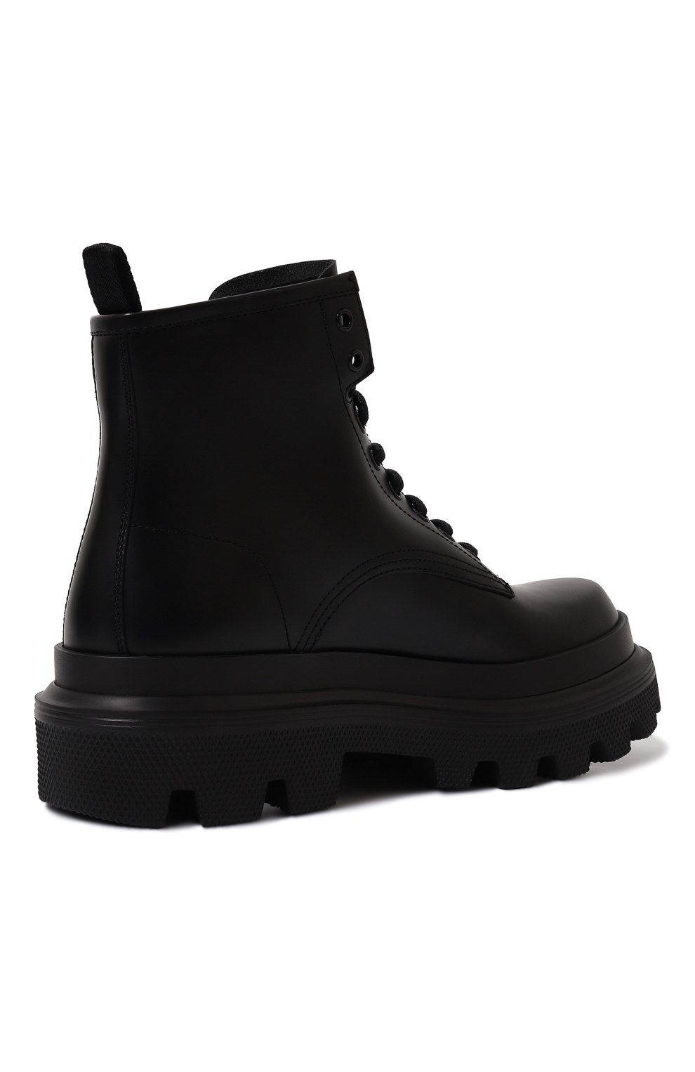 Кожаные ботинки DOLCE & GABBANA, арт. A60566/AB640, фото 5