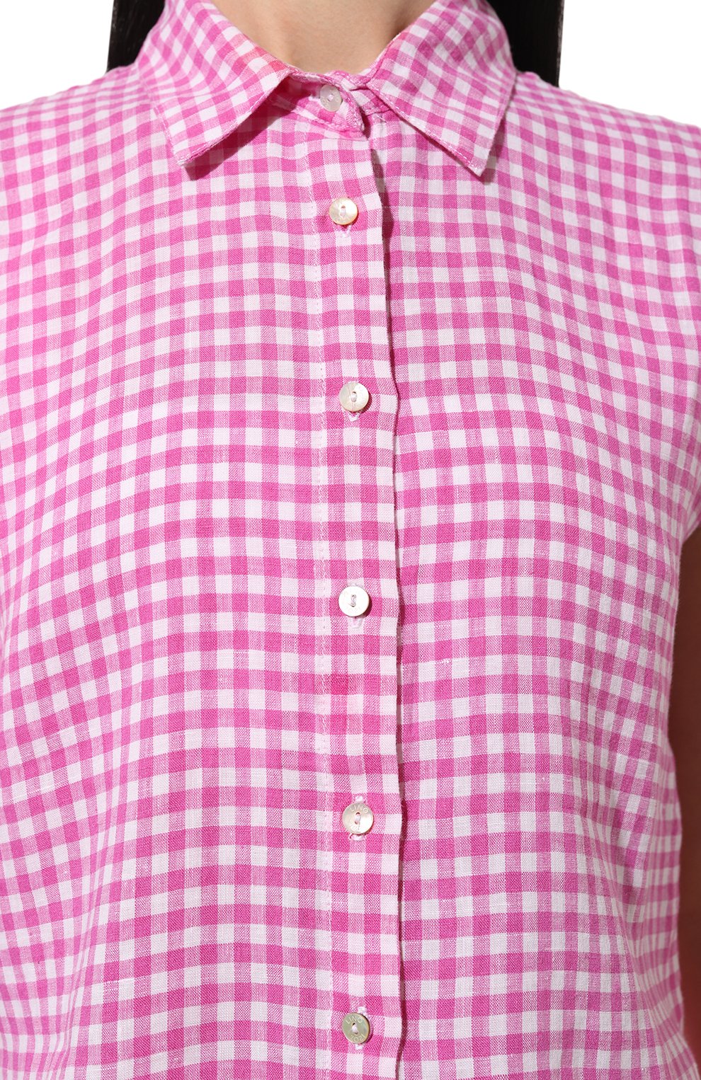 Льняная рубашка 120% LINO, арт. 31ALIW19P4/000G223/100, фото 5