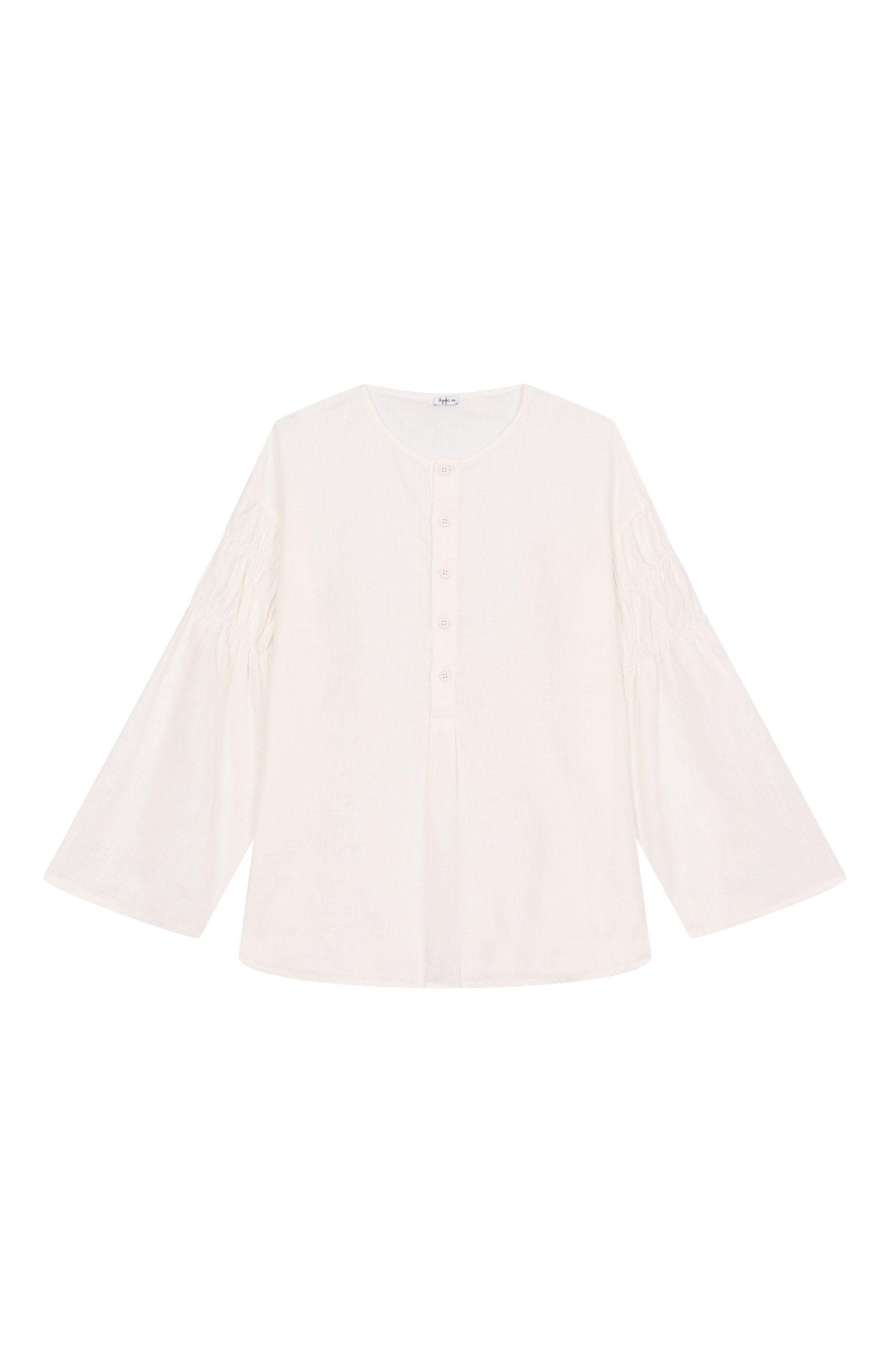 Льняная рубашка IL GUFO, арт. P25CL253L6006/10A-14A, фото 1