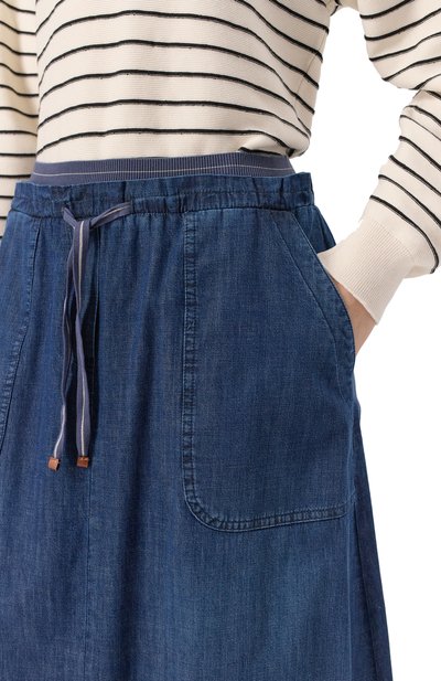 Джинсовая юбка LORENA ANTONIAZZI, арт. P2552G016A/9955, фото 5