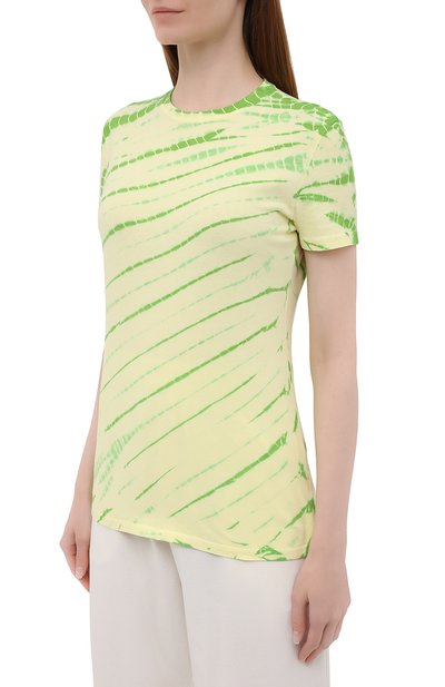 Хлопковая футболка PROENZA SCHOULER WHITE LABEL, арт. WL2114228-JCT144, фото 3