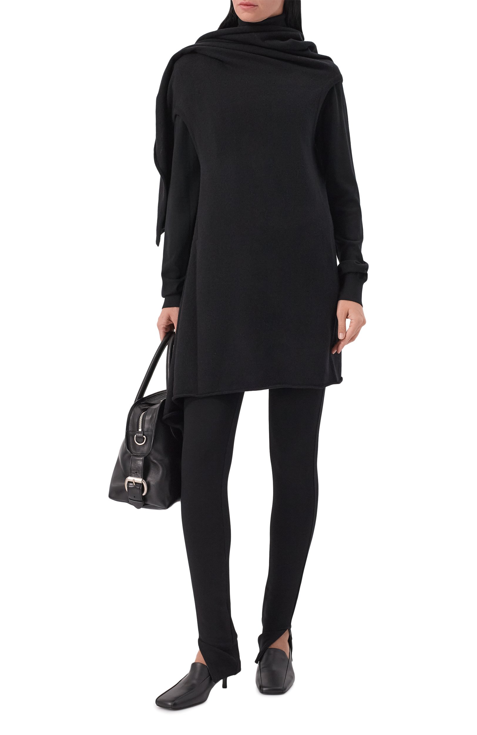 Шерстяной жилет ANN DEMEULEMEESTER черного цвета по цене 107500 руб., арт. B0010912/KN073, фото 2 Шерстяной жилет ANN DEMEULEMEESTER, арт. B0010912/KN073, фото 2