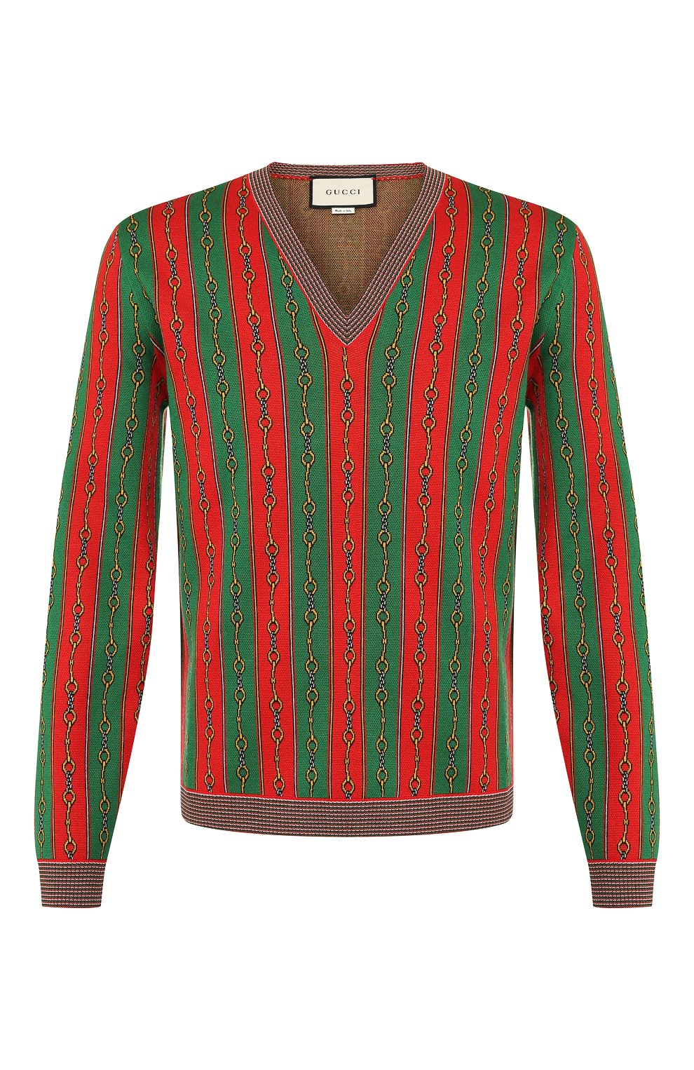 Пуловер из смеси хлопка и шерсти GUCCI, арт. 572623/XKAKW, фото 1