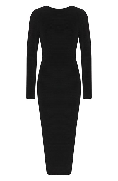 Женское бархатное платье BALMAIN, арт. HF1RR021/JM26