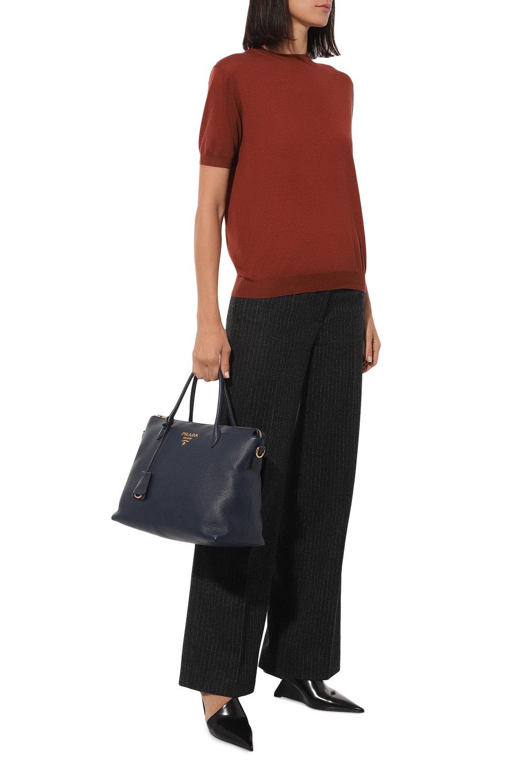 Сумка-тоут PRADA, арт. 1BA201-2BBE-F0216-NOX, фото 7