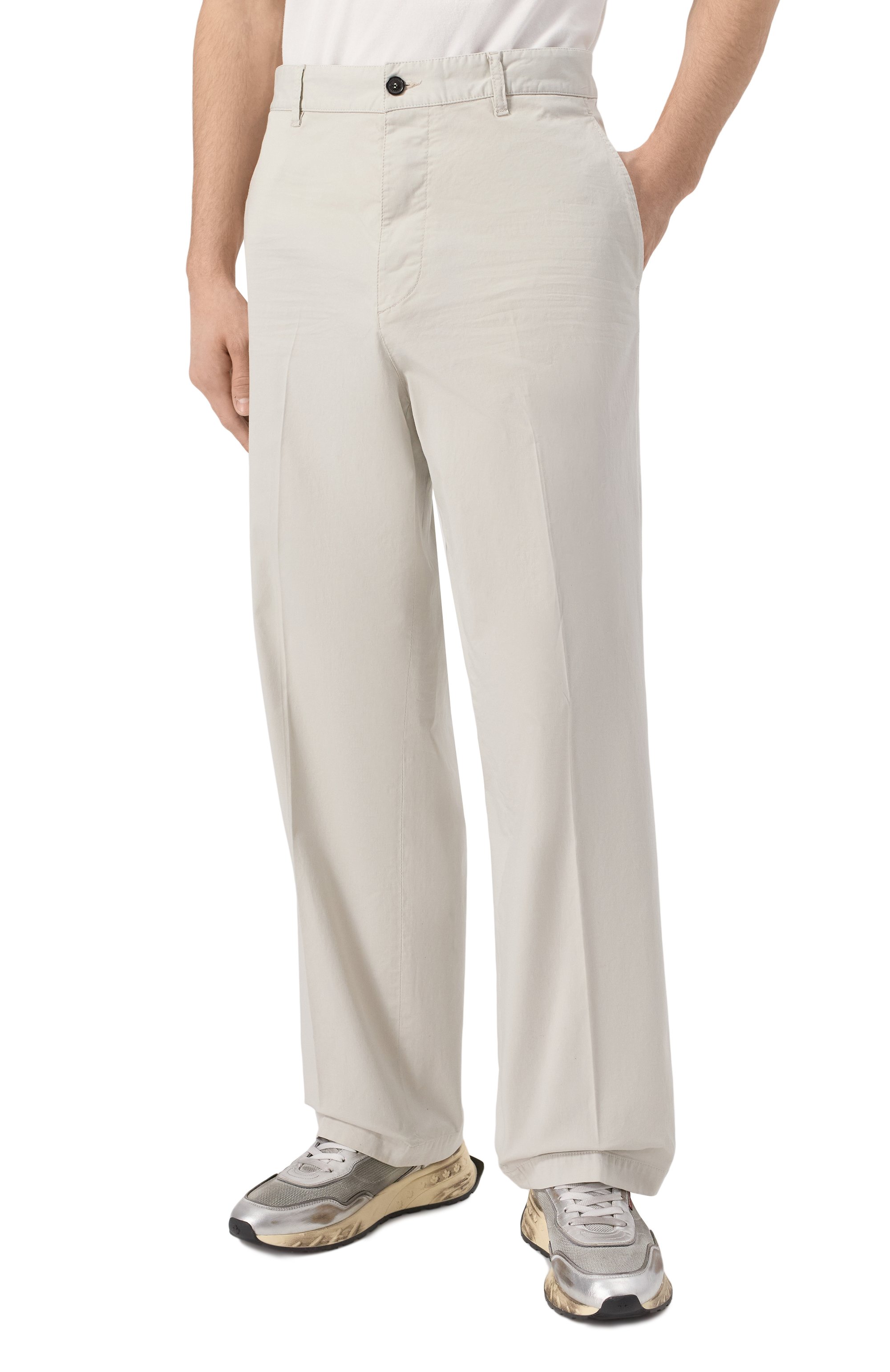 Хлопковые брюки DSQUARED2, арт. S79KA0081/S35175, фото 3