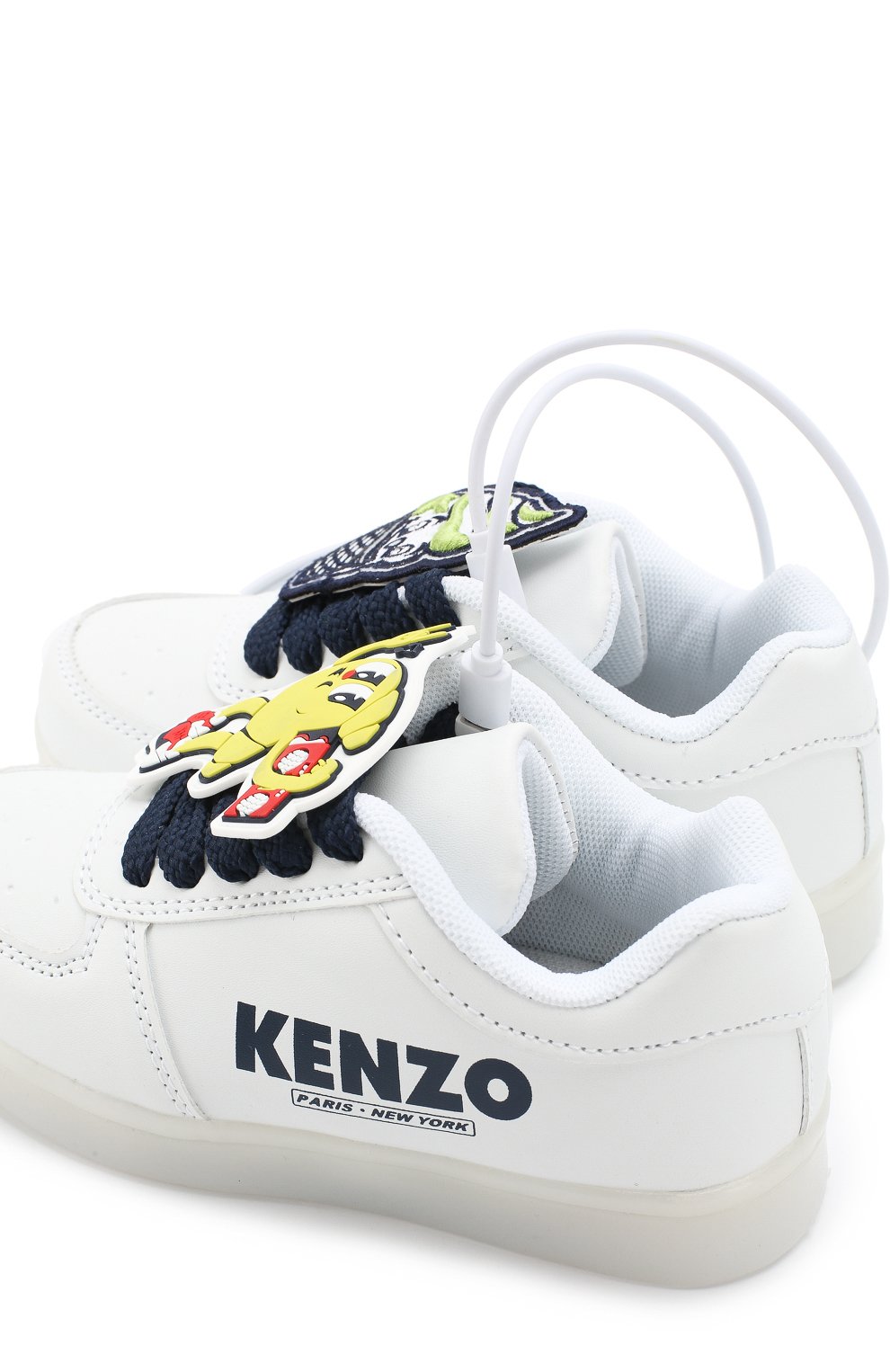 Кеды с подсветкой на подошве и usb кабелем KENZO, арт. KL81538, фото 6