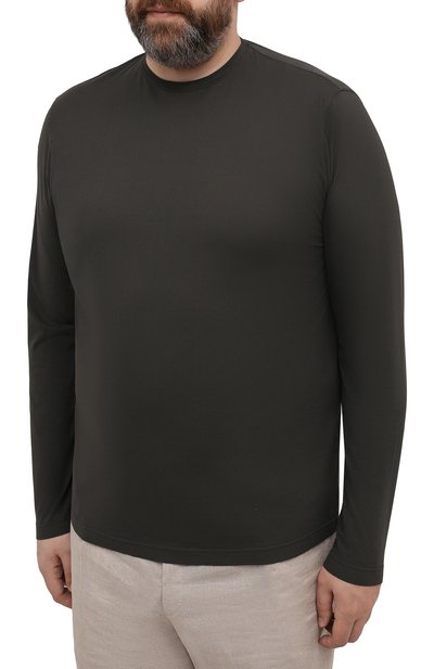 Хлопковый лонгслив KIRED, арт. WBACI0LW7321003001/64-74, фото 3