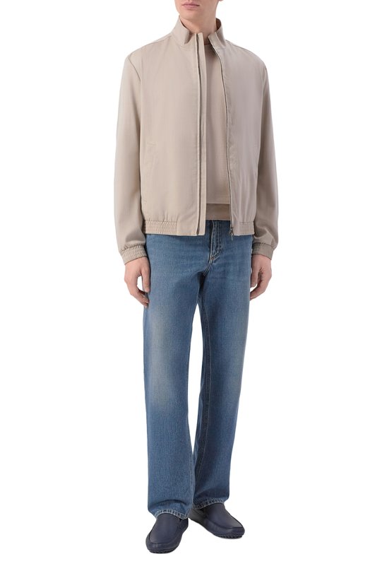 Кожаные мокасины Stefano Ricci UC25_G1155/VTDVN Синий  UC25_G1155/VTDVN Фото 2