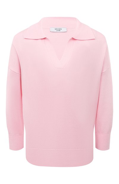Пуловер из вискозы и шелка SEVEN LAB, арт. CHR4.LK.0005.340, фото 1