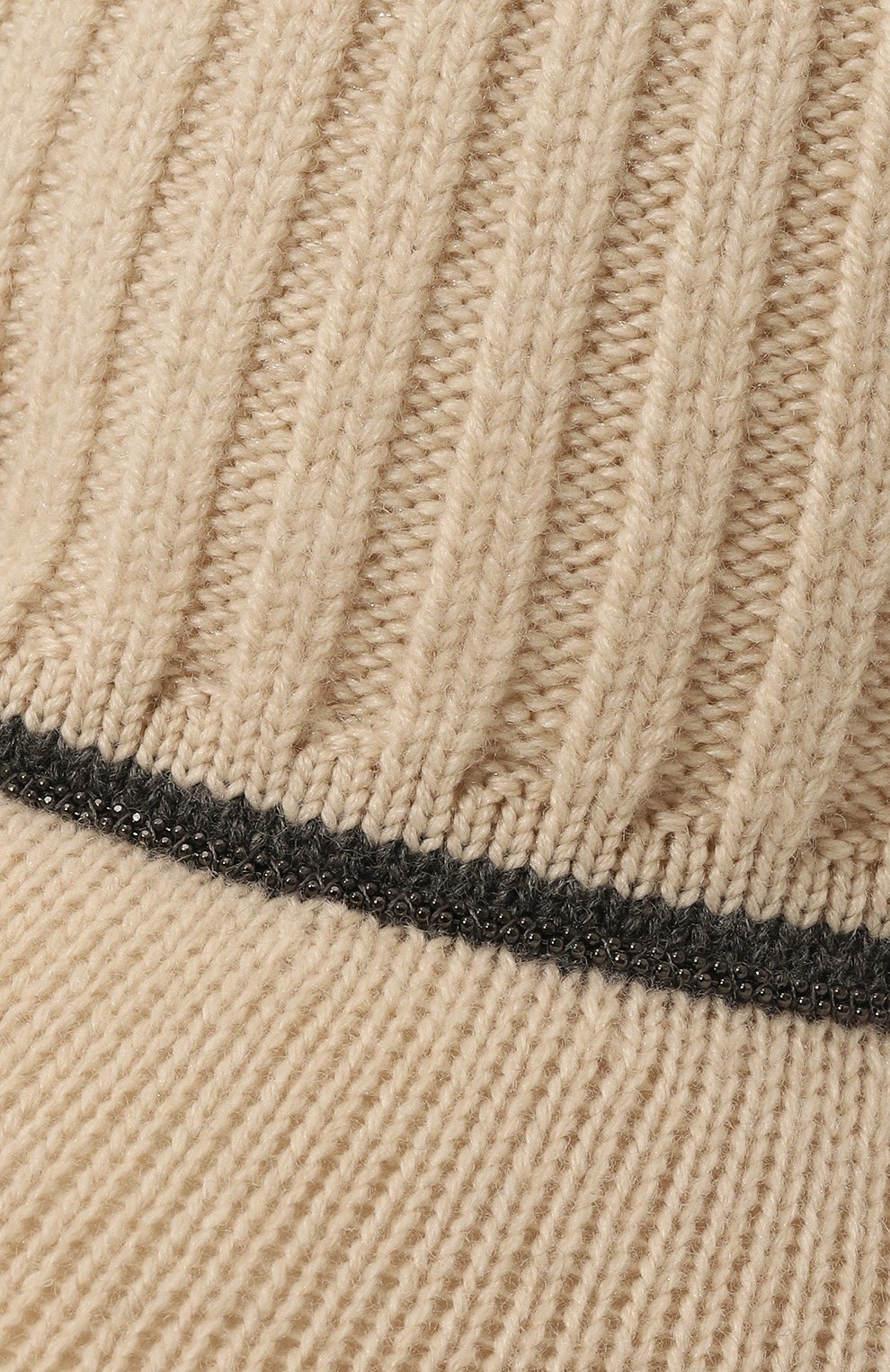 Бейсболка из шерсти и кашемира BRUNELLO CUCINELLI, арт. MCAP9B1437, фото 4