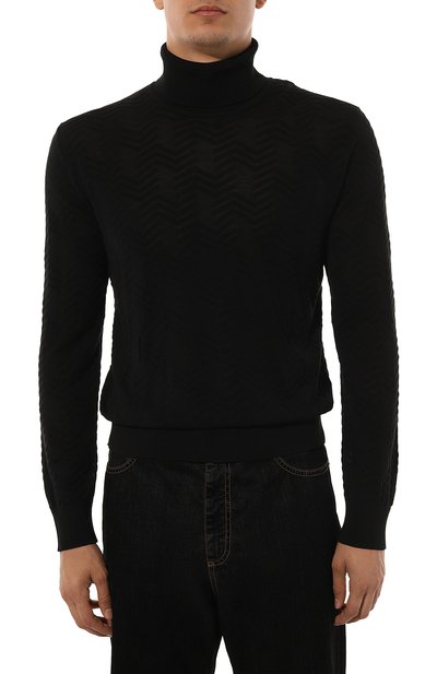 Шерстяная водолазка MISSONI, арт. UC24WN04/BK040K, фото 3