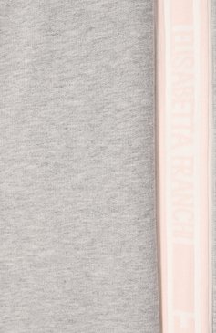 Детские хлопковые брюки ELISABETTA FRANCHI LA MIA BAMBINA светло-серого цвета, арт. EFPA2730/FF002/4A-8A | Фото 3 (Материал внешний: Хлопок; Материал сплава: Проставлено; Нос: Не проставлено; Девочки Кросс-КТ: Брюки-спорт; Случай: Повседневный; Ростовка одежда: 4 года | 104 см, 8 лет | 128 см, 6 лет | 116 см)