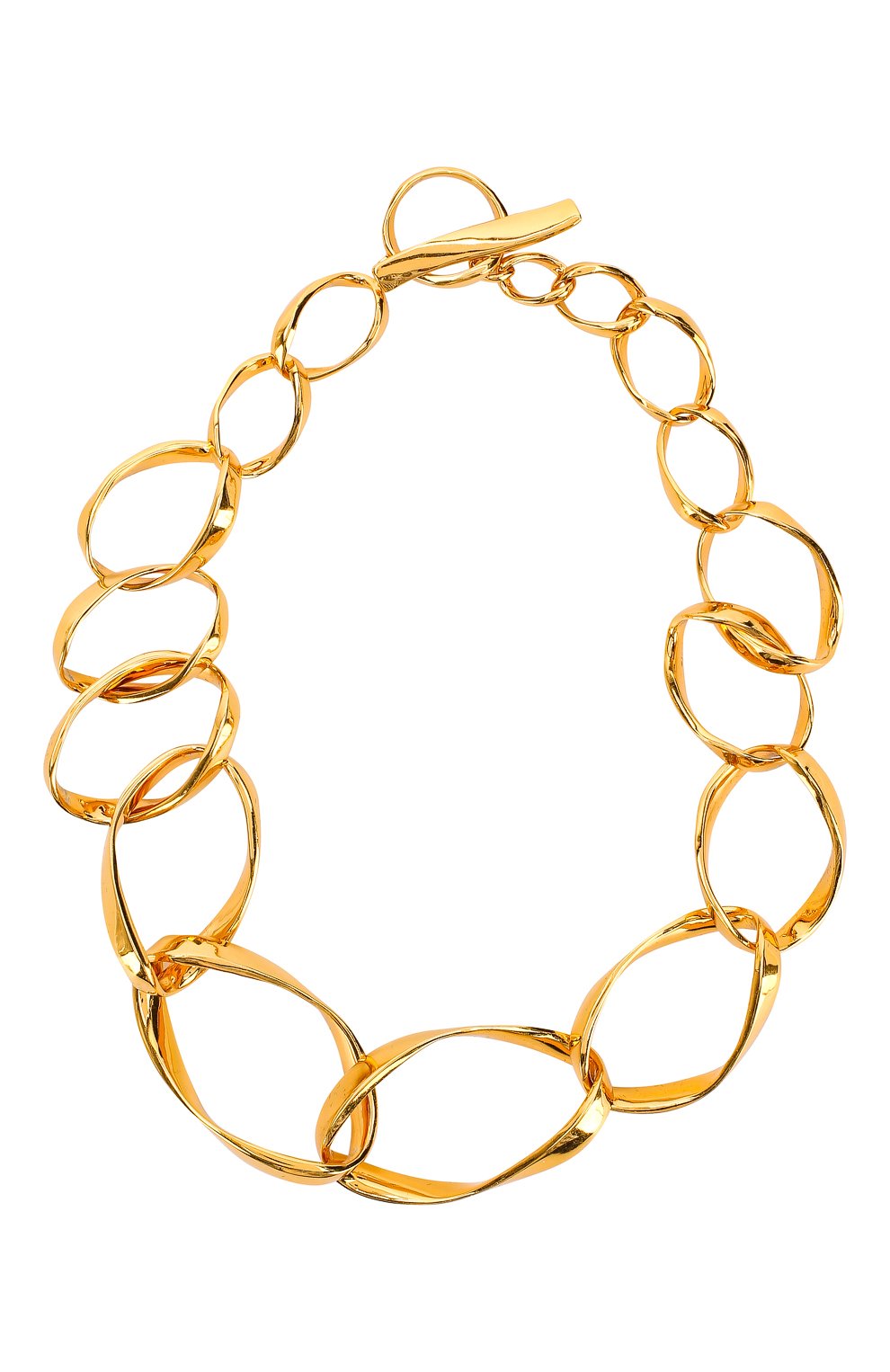 Колье DRIES VAN NOTEN золотого цвета по цене 61900 руб., арт. 201-19100-954, фото 1 Колье DRIES VAN NOTEN, арт. 201-19100-954, фото 1