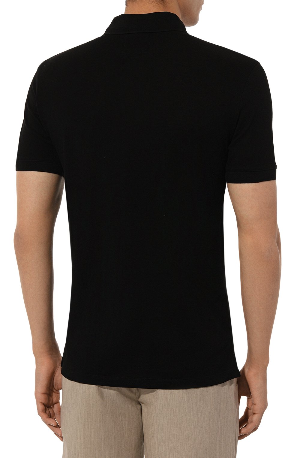 Хлопковое поло EMPORIO ARMANI, арт. 8N1FQ2/1JTKZ, фото 4