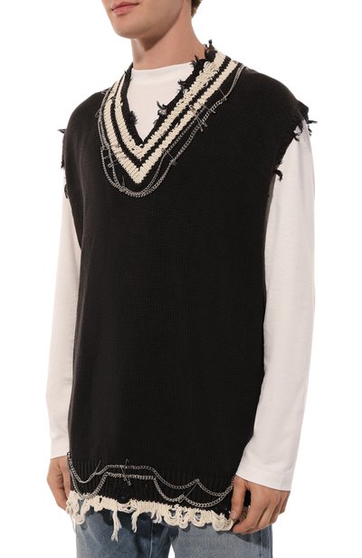 Хлопковые жилет R13, арт. R13WY234-Y140B, фото 3