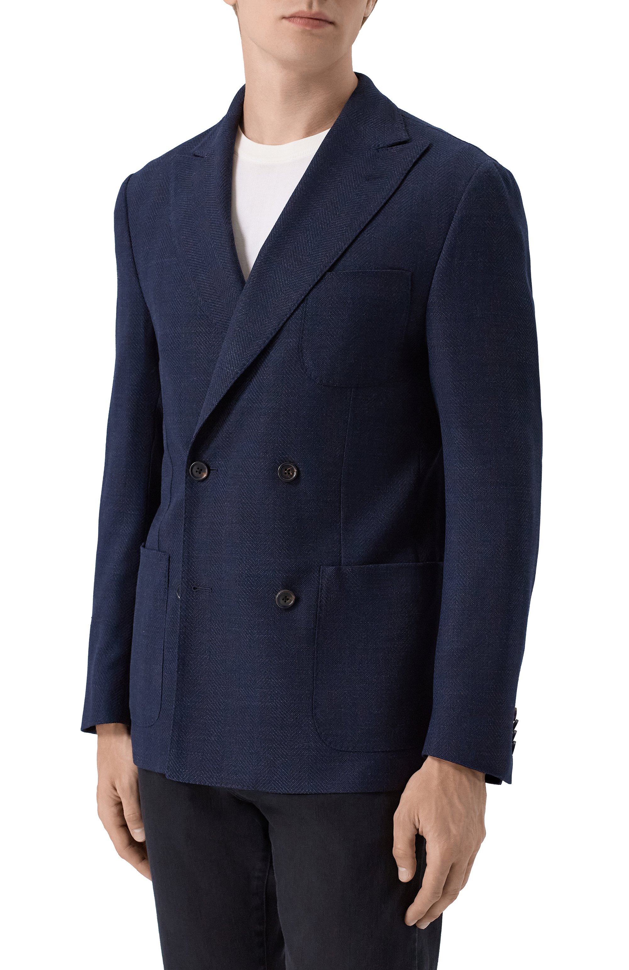 Шерстяной пиджак CORNELIANI, арт. 27X009/2716515, фото 4