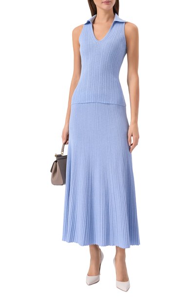 Топ из хлопка и шелка AGNONA, арт. KT11020E/7Q180PE, фото 2