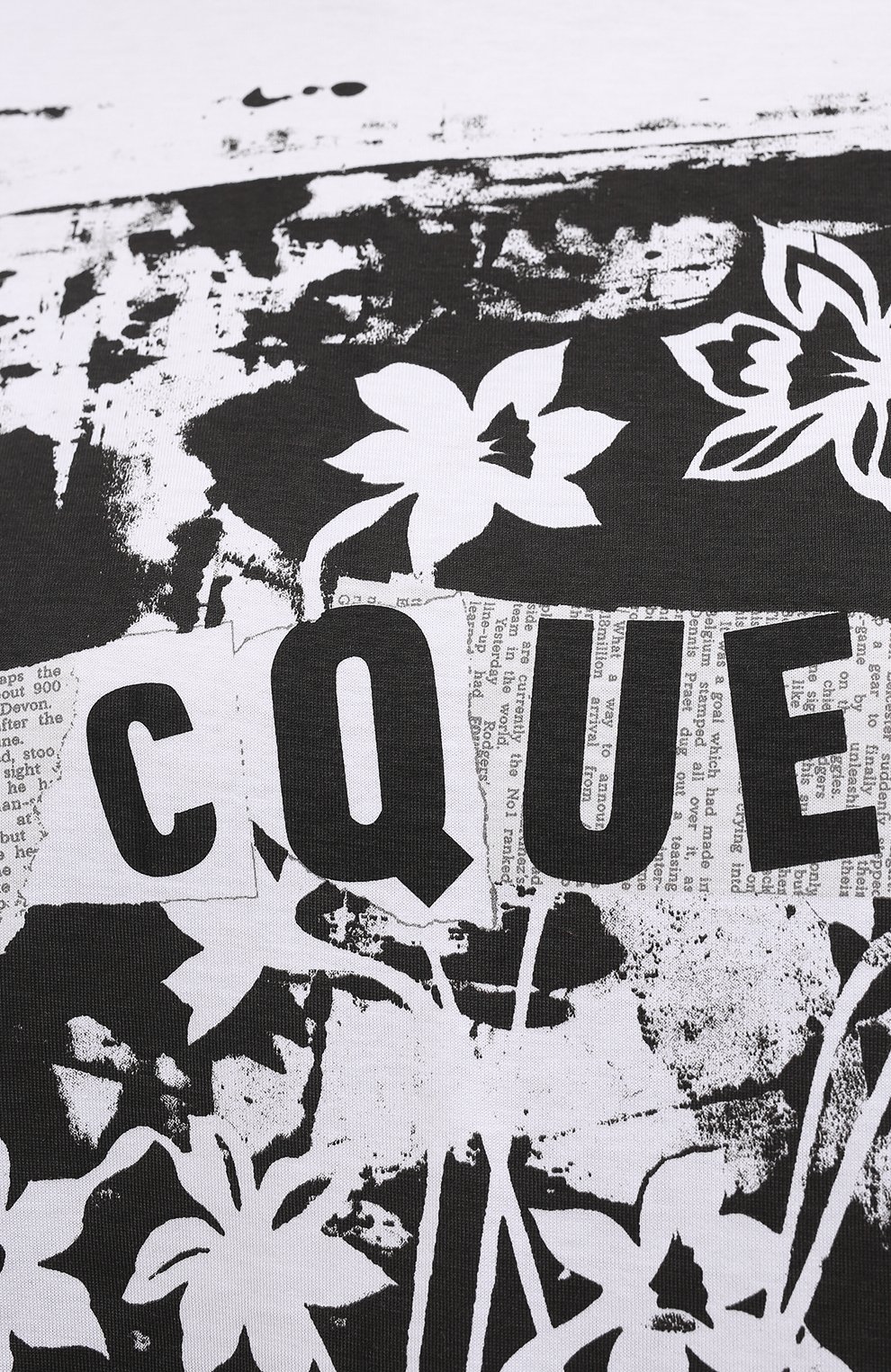 Хлопковая футболка ALEXANDER MCQUEEN, арт. 659731/QZAC4, фото 5