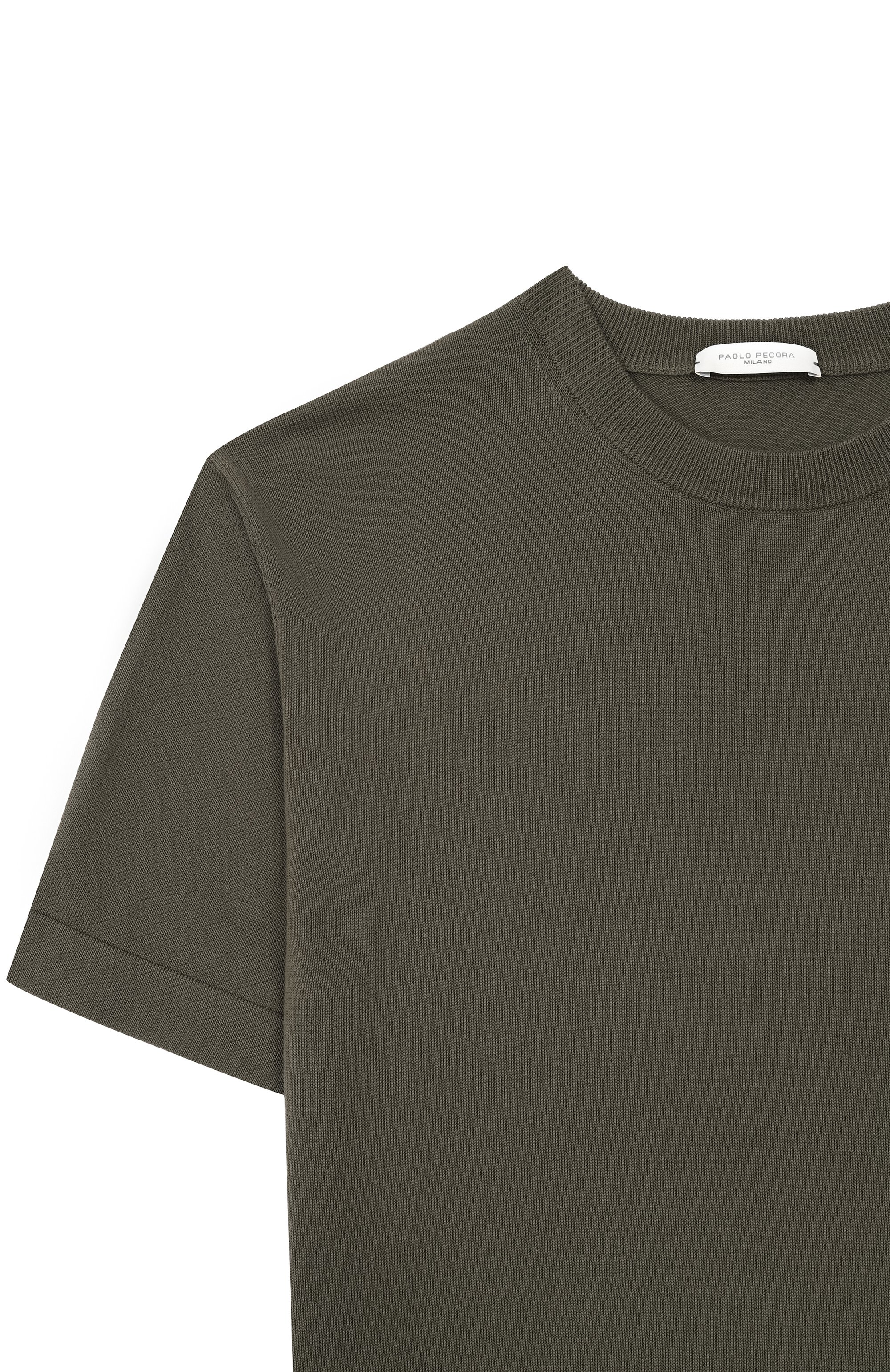 Хлопковый пуловер PAOLO PECORA MILANO, арт. PP4286, фото 3