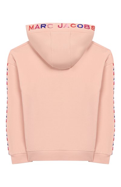 Хлопковая толстовка MARC JACOBS (THE) розового цвета по цене 9950 руб., арт. W15476, фото 2 Хлопковая толстовка MARC JACOBS (THE), арт. W15476, фото 2