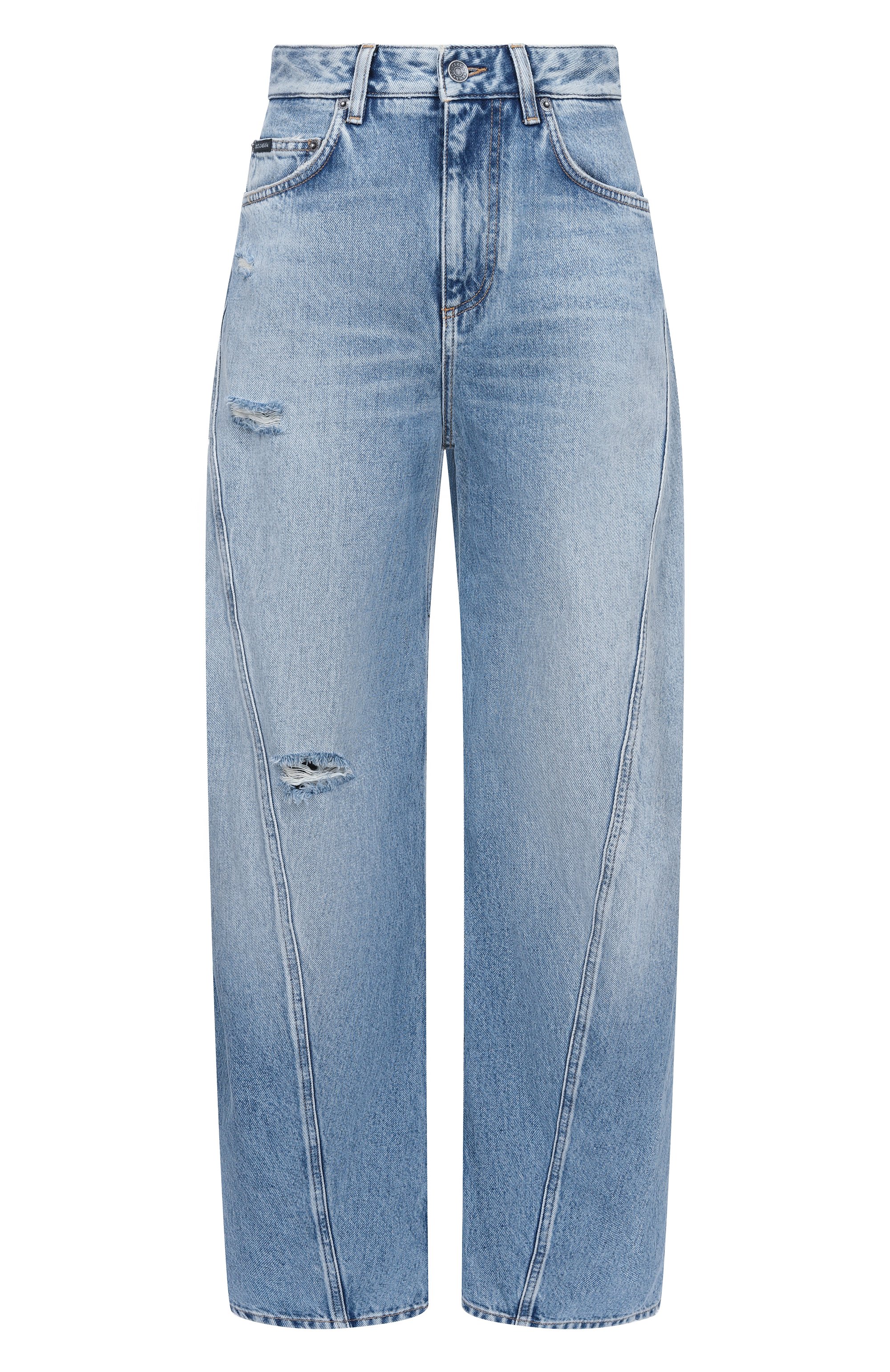 Джинсы DOLCE & GABBANA голубого цвета по цене 131500 руб., арт. FTDHHD/G80R6, фото 1 Джинсы DOLCE & GABBANA, арт. FTDHHD/G80R6, фото 1