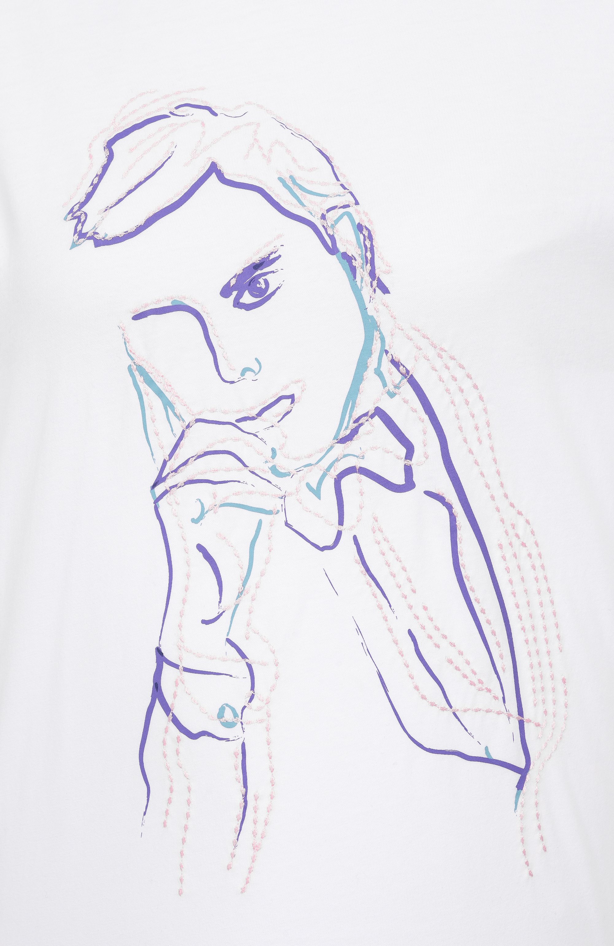 Хлопковая футболка EMPORIO ARMANI, арт. EW001528/AF12597, фото 6