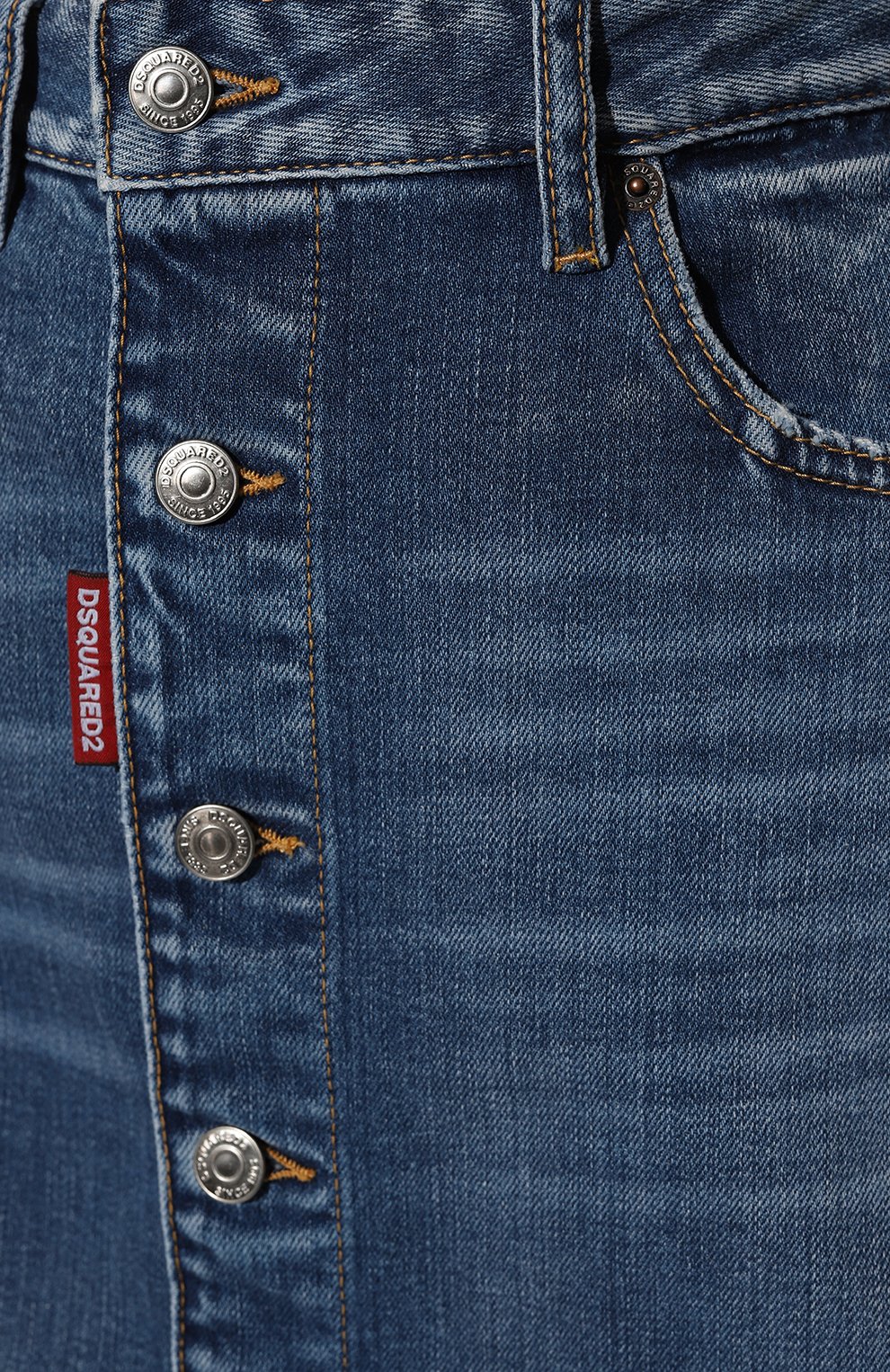 Джинсовая юбка DSQUARED2, арт. S75MA0854/S30663, фото 5