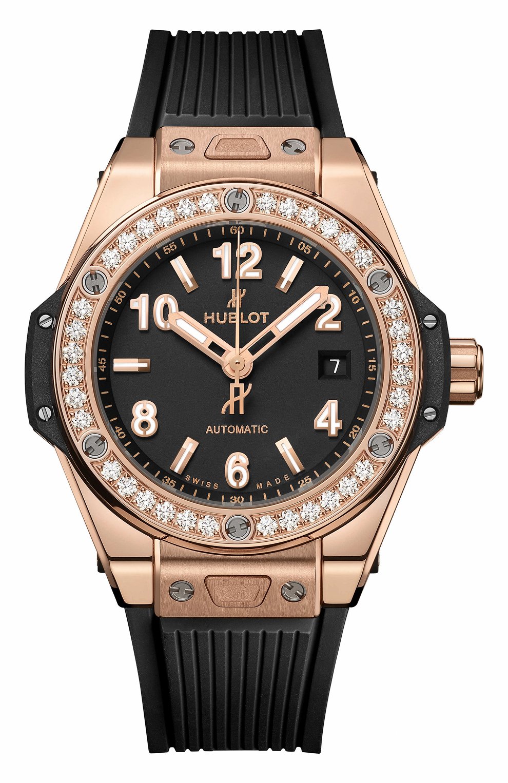 Часы one click gold diamonds HUBLOT, арт. 485.OX.1180.RX.1204, фото 1