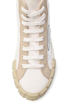 Текстильные кеды PRADA, арт. 1T941L-89C-F074A, фото 4