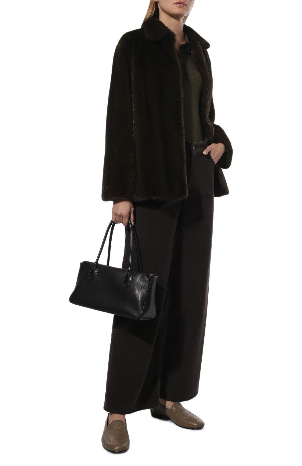 Шуба из меха норки THE ROW, арт. 3701R34, фото 2