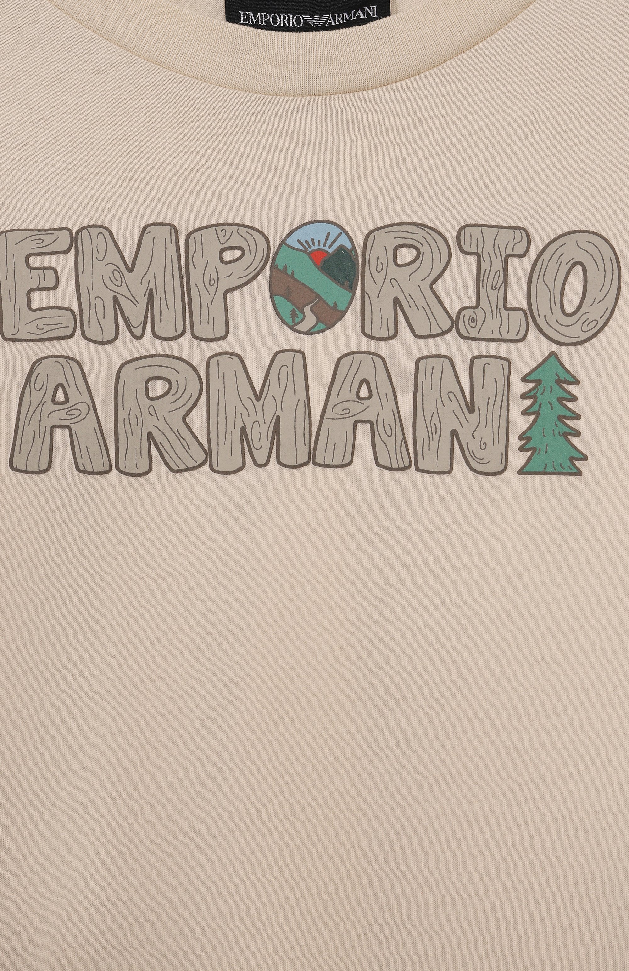 Хлопковый лонгслив EMPORIO ARMANI, арт. EB000729/AF17536, фото 3