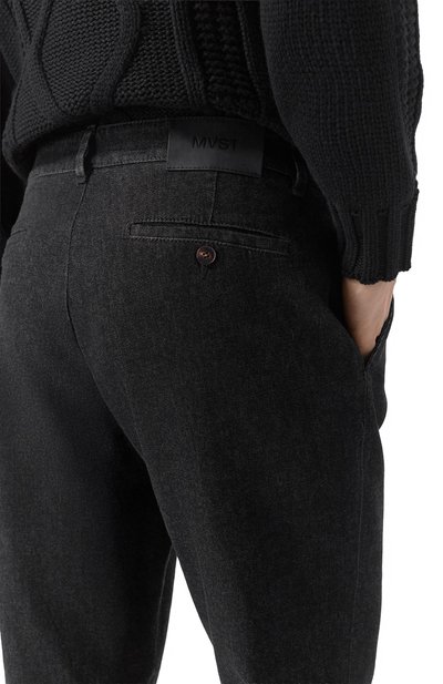 Джинсы MVST темно-серого цвета по цене 103500 руб., арт. M25.1MM.T416/66-68, фото 5 Джинсы MVST, арт. M25.1MM.T416/66-68, фото 5