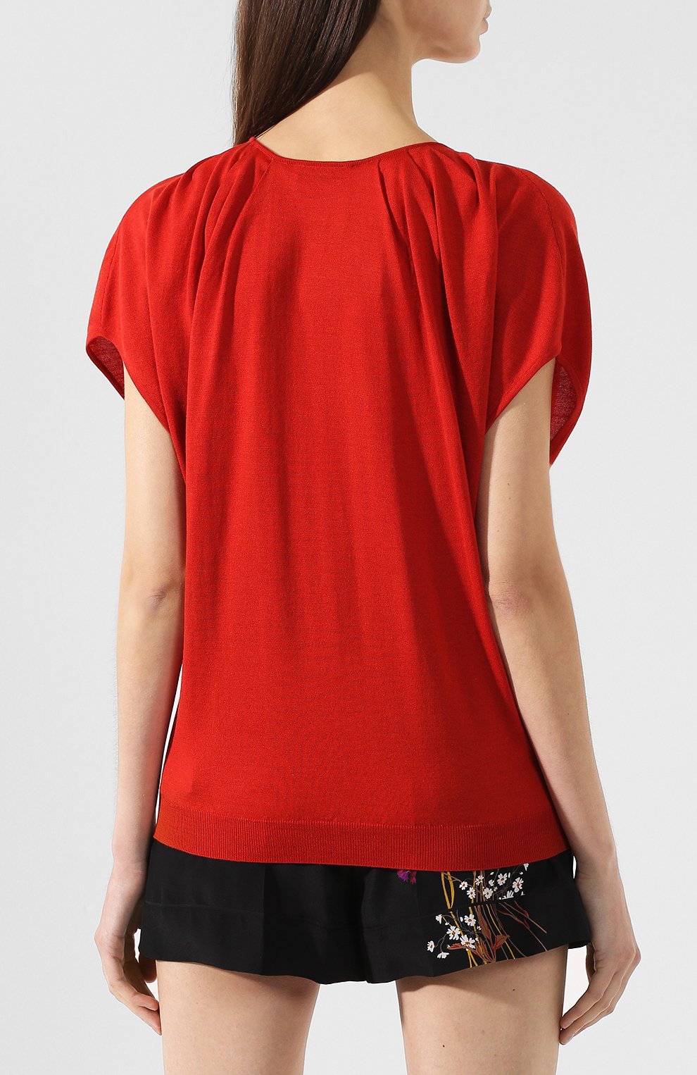 Топ из смеси шерсти и шелка LANVIN, арт. RW-T0659M-MA05-P19, фото 4