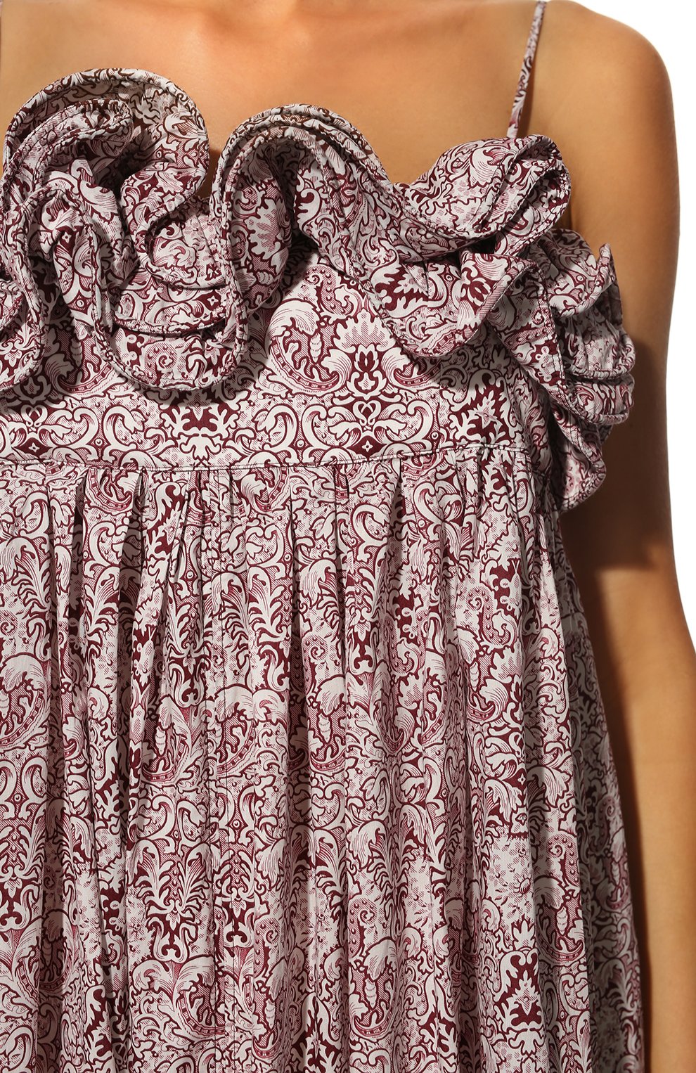 Хлопковое платье NACKIYE, арт. MILKPUDDING MAXI DRESS, фото 5