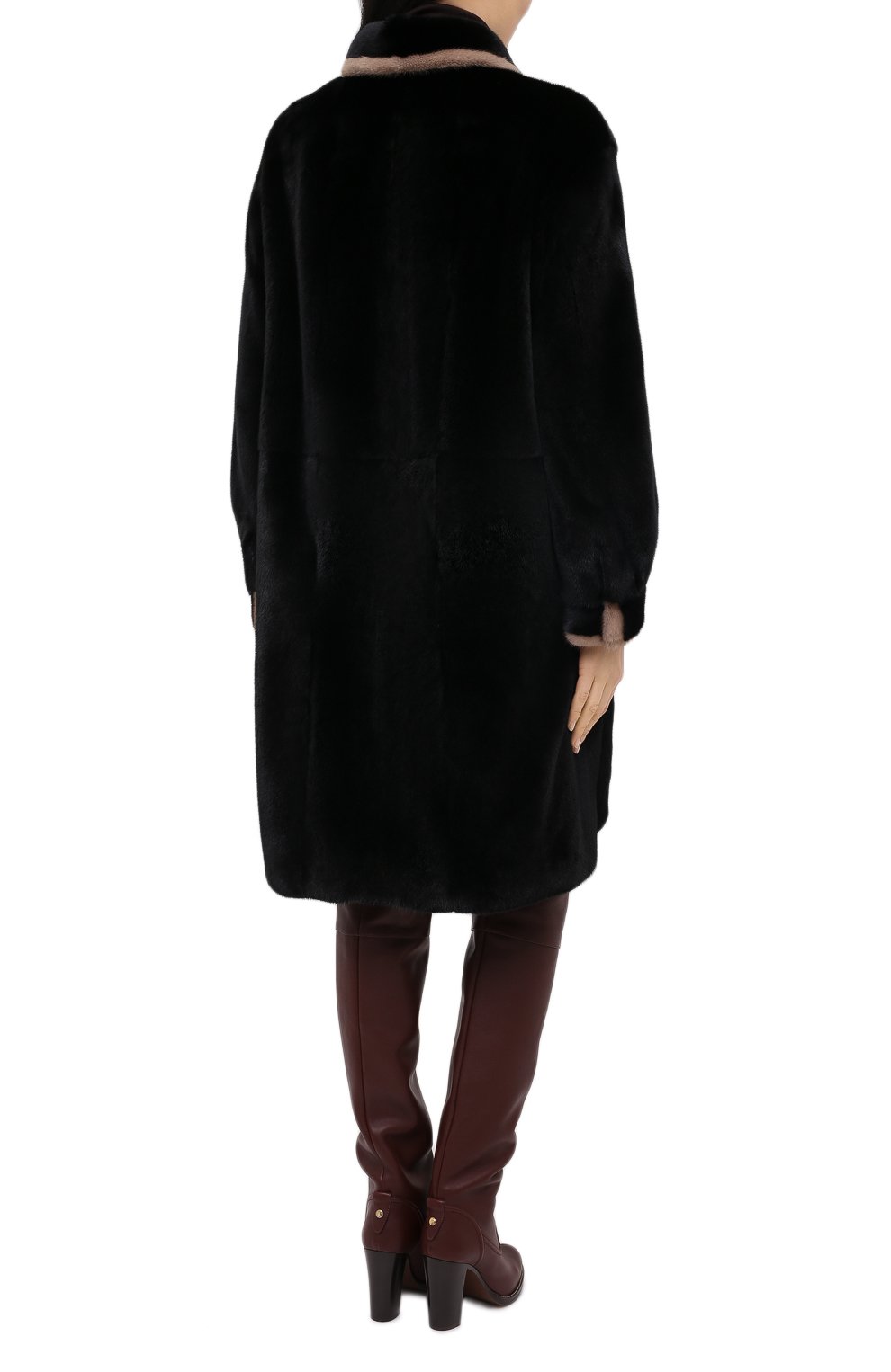 Шуба из меха норки VICTORIA KUSENKOVA, арт. 702801902547, фото 4