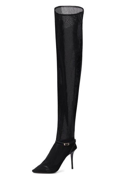 Текстильные ботфорты eli 95 ALEVI MILANO, арт. L26S9001.R.0116997/NET, фото 4