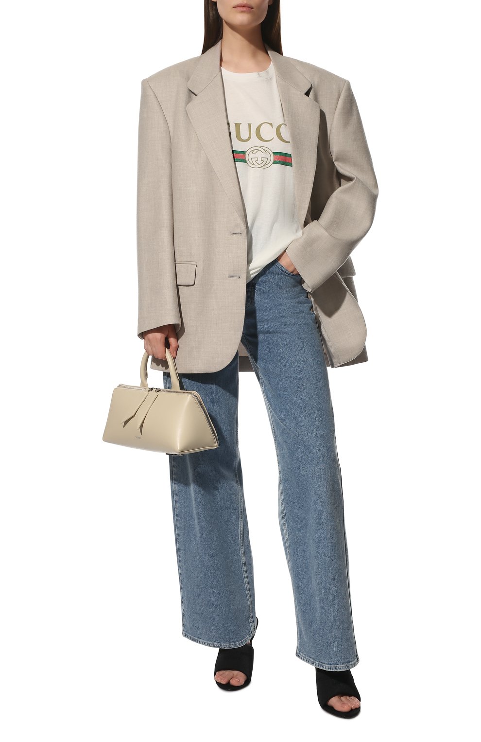 Хлопковая футболка GUCCI, арт. 457095/X5L89, фото 2