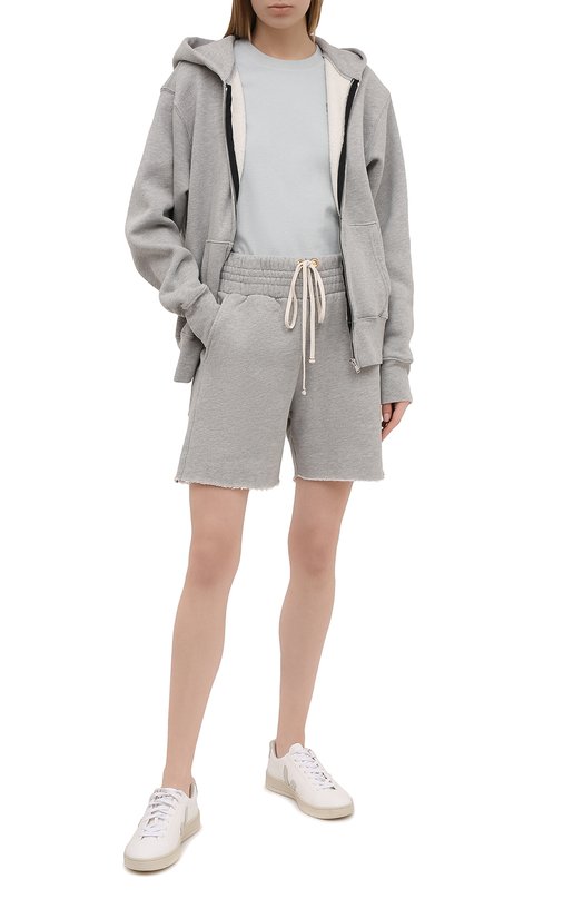 Хлопковые шорты Les Tien Серый, фото 2