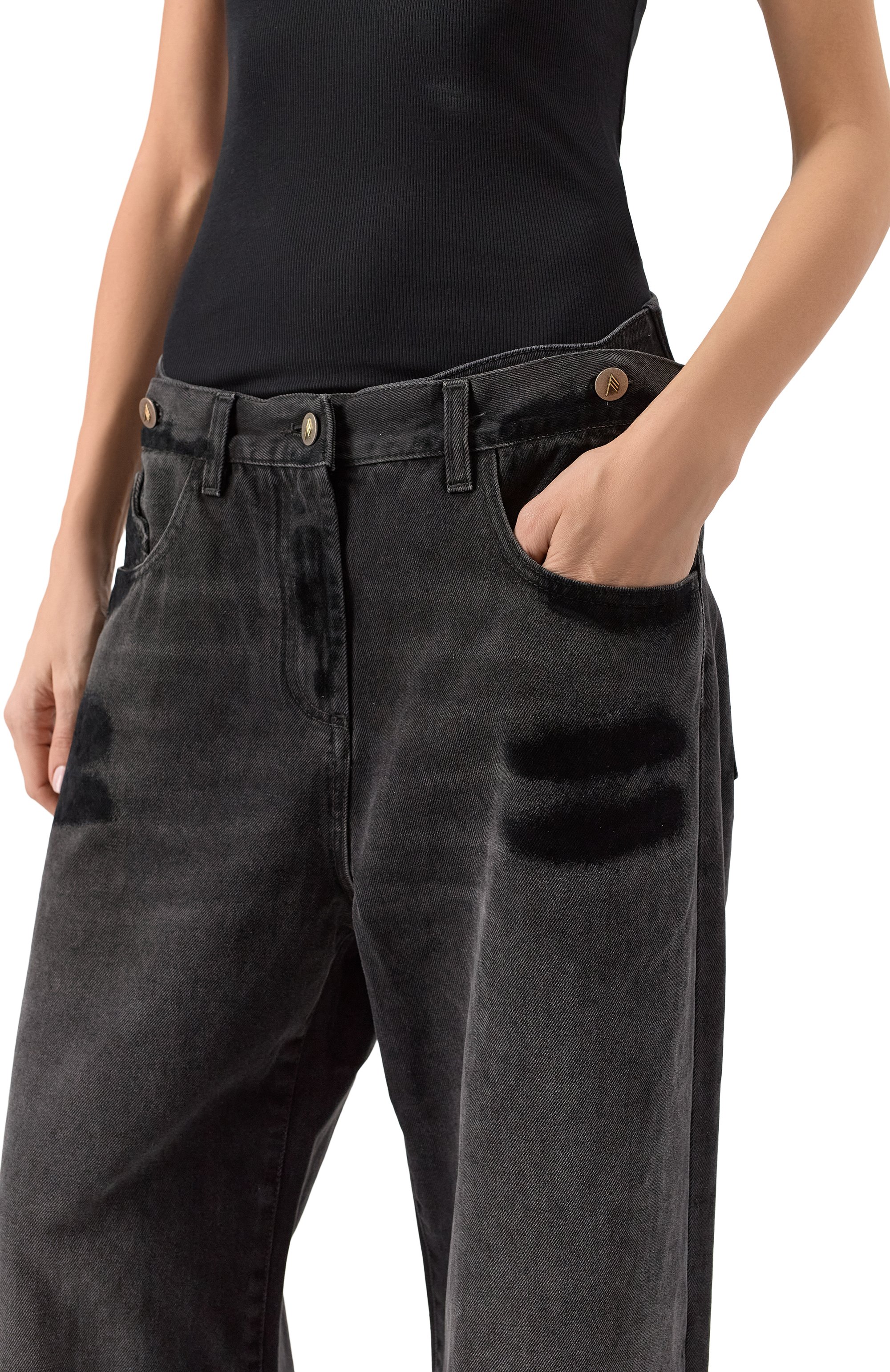 Джинсы THE ATTICO, арт. 248WCP190/D075, фото 5