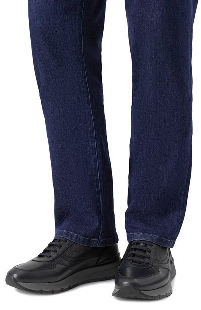 Кожаные кроссовки gio7 BLU BARRETT, арт. GI0-13806.8, фото 3