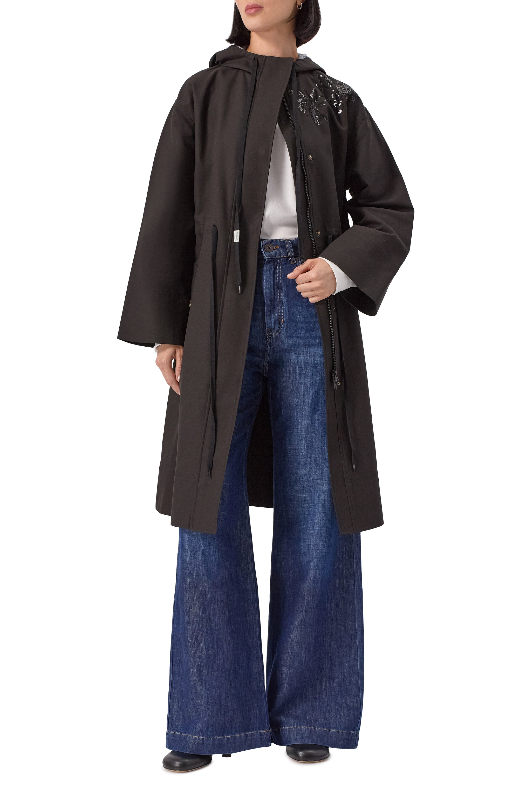 Хлопковая парка TWINSET, арт. 251TE2181, фото 2