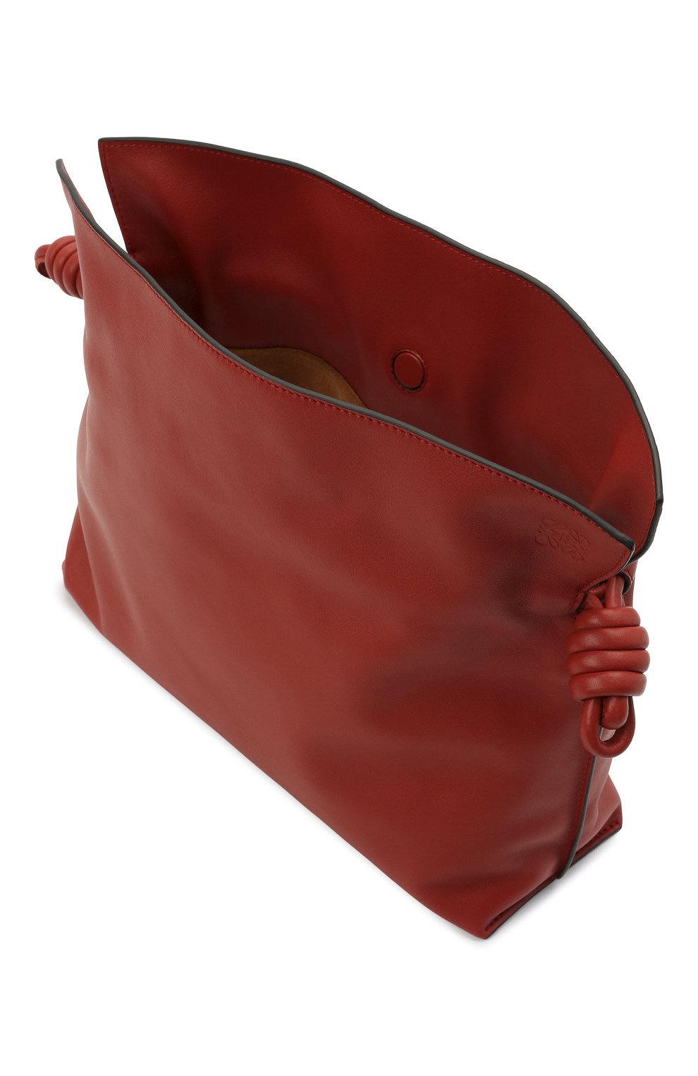 Клатч flamenco LOEWE красного цвета по цене 248500 руб., арт. A411FC1X35, фото 5 Клатч flamenco LOEWE, арт. A411FC1X35, фото 5