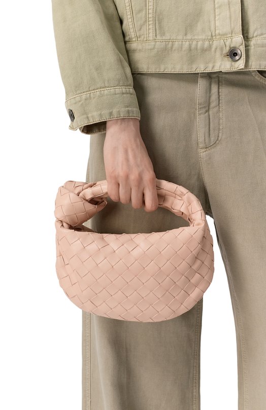 Сумка Jodie mini Bottega Veneta 651876/VCPP Розовый  651876/VCPP Фото 2