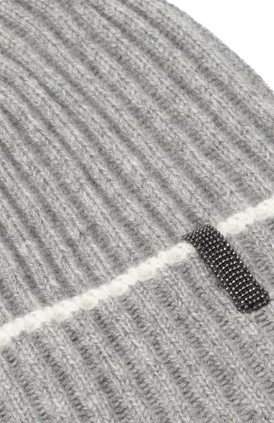 Кашемировая шапка BRUNELLO CUCINELLI, арт. B12M73499A, фото 3