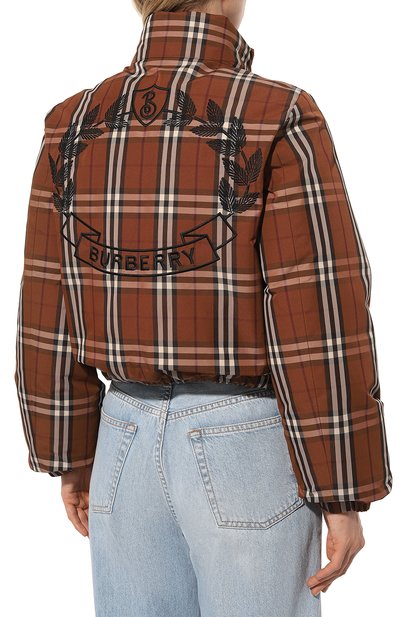 Пуховик BURBERRY коричневого цвета по цене 190000 руб., арт. 8074034, фото 4 Пуховик BURBERRY, арт. 8074034, фото 4