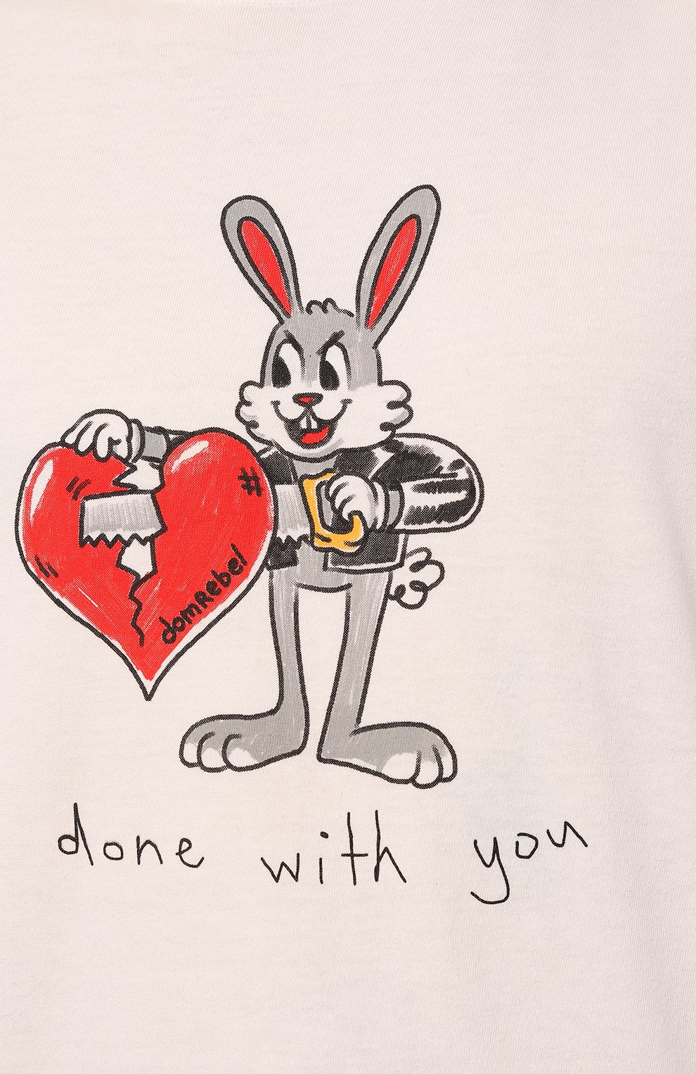 Хлопковая футболка DOMREBEL, арт. MBREAKUP/T-SHIRT, фото 5