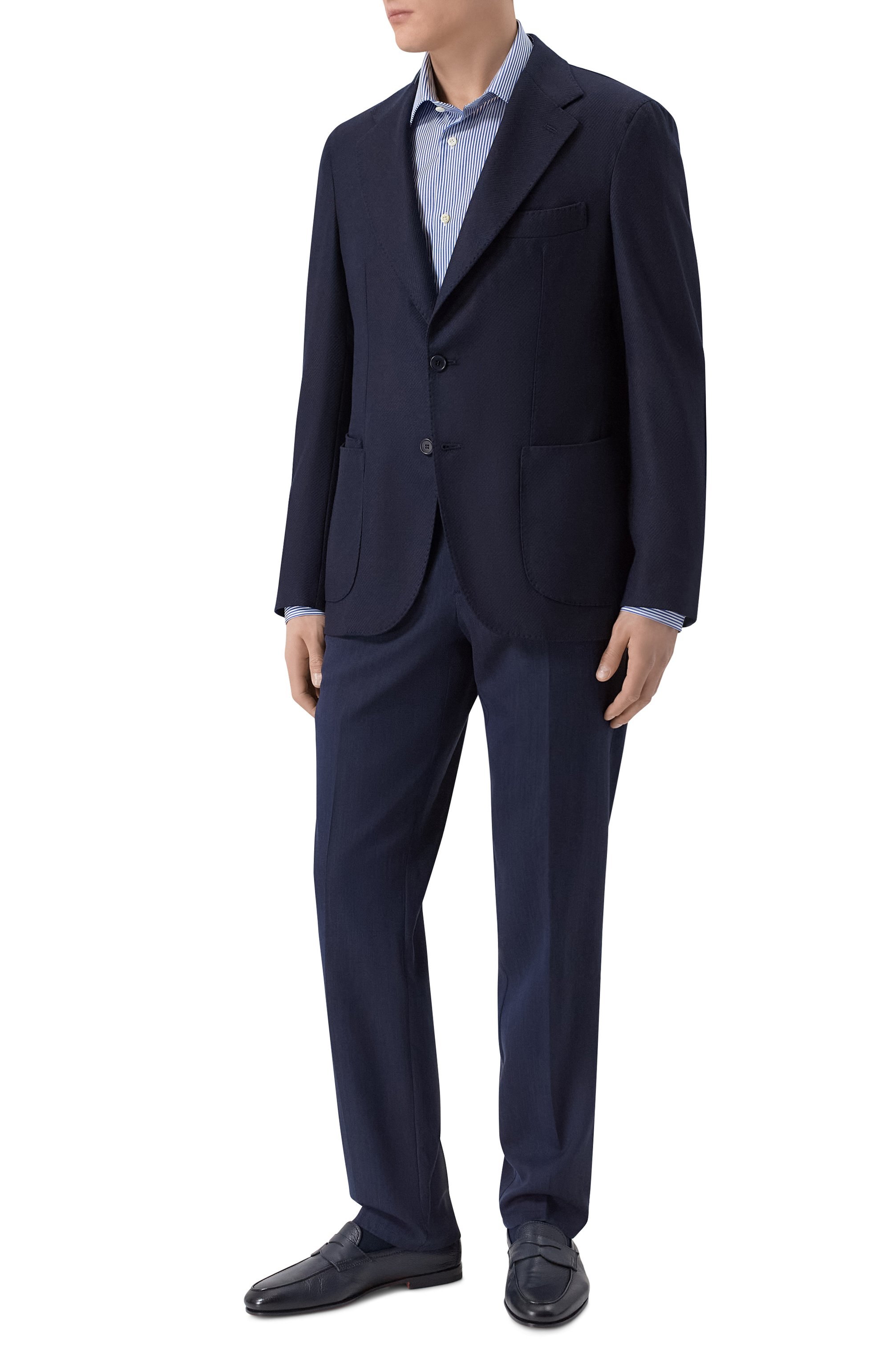 Кожаные пенни-лоферы carlos SANTONI, арт. MCNG18837SA4SEPR, фото 2